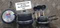Induction base Nonstick Cooking set 12pcs Large Size Handi Karhai Saucepan frypan Tawa cooking stick set 3pcs. 