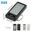 Sovo 20000 Mah Power bank 16 Led Lights 4 Built-in cables 3 Usb ports charging Fast charging And Durable. 