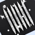 【HOT】 White Waterproof Permanent Fabric Textile Marker Pen Set For T Shirt Shoes Clothes Wood Stone DIY Art Graffiti Drawing Painting. 