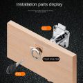 Cabinet Door Lock Anti-theft Desk Drawer Lock with Keys Wardrobe Cabinet Lock Bedside Bookcase Furniture Door Lock Hardware. 