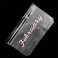 Monthly Budget Organizer Filing Products Cash Budget Envelope Zipper Bag Organizer A6 Monthly Budget Binder. 
