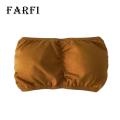 Backless Crop Top Comfortable Seamless Strapless Push Up Bandeau Tube Top Bra for Women Anti-slip Anti-exposure Solid Color Underwear. 