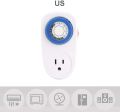 Timer Plug Socket, 24 Hours Programmable Mechanical Mini Timer Switch Smart Countdown Switch Socket. 