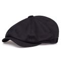 Retro Spring and Autumn Casual Fashion British Octagon Hat Men Cap Beret Men Trend Female Newsboy Hat. 