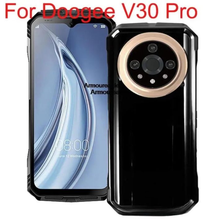 Black Cover Guard On For Doogee V30 Pro Soft TPU Phone Case for DOOGEE V30Pro DoogeeV30 Shell Silicone Protective Coque