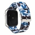Camouflage Nylon Strap for Apple Watch 5 Band 42 44mm 38 40mm Breathable Canvas Bracelet for iWatch Series 5 4 3 2 1 Watchband. 