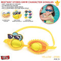 Bestway Swimming Goggles Junior Unisex Hydro-Swim Cartoon Character Kids Goggles, Sun, Frog, Mermaid, Rainbow Duck, Smiley in Assorted Colors 21080. 