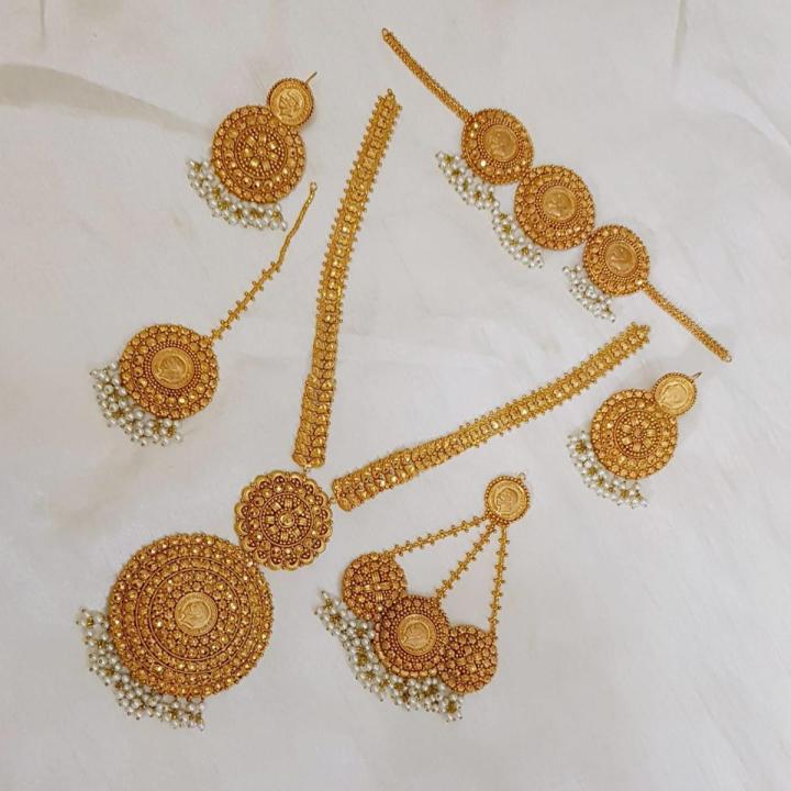 Gold Plated Necklace set