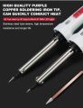 30W HI/LOW Adjustable Soldering Iron with ON OFF Button. 