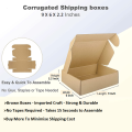Packaging box Size 9 * 6 * 2.5 Inch - Bundle of 10/20/50 Boxes - Craft Paper Boxes - Hard Packing Boxes For Mobiles - 5 layers box weight limit 3kg. 