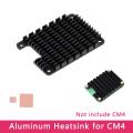 CM4 Dedicated Aluminum Heatsink for Raspberry Pi Compute Module 4 with Thermal Pads Passive Cooling for CM4 Board. 