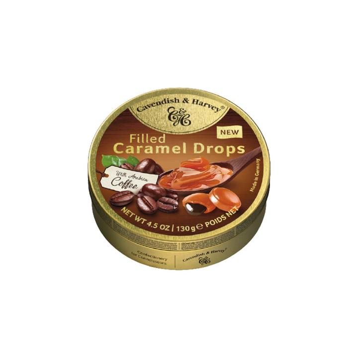 Cavendish & Harvey Caramel Drops With Belgian Chocolate 130gm