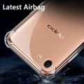 Oppo A83 Soft Silicone Back Cover TPU Transparent Case With Camera Protection. 