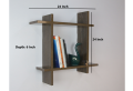 Book Shelf For Bedroom Graceful Wall Shelves & Floating Shelfs Unique Design Wall Racks For Home Decoration.. 