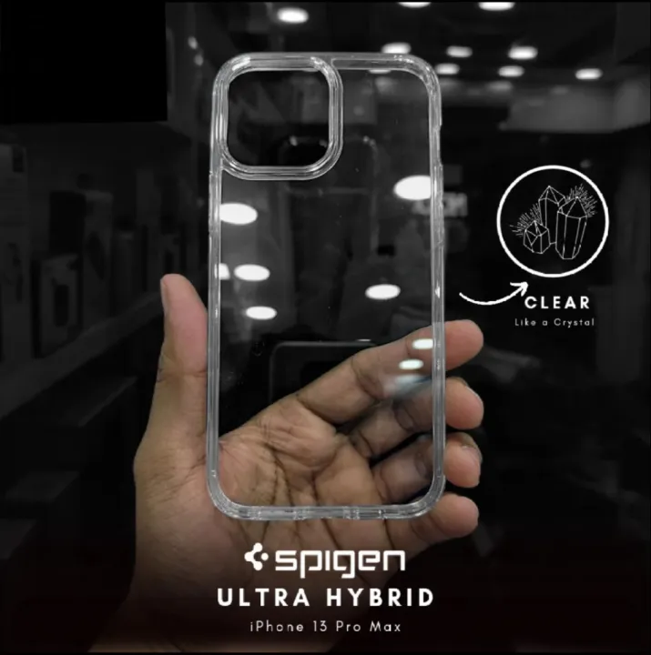 Spigen%20Ultra%20Hybrid%20Crystal%20Clear%20Case%20Iphone%2016,15,14,13,12,11,XS%20-%20Transparent%20Ultra%20Hybrid%20Spigen%20Military%20Grade%20Protection%20Crystal%20Clear%20Case%20-%20Image%203