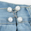 Pearl Jeans Button Pants Snap Fastener Adjustable Tightener Waist Buckle Clothing Jeans Buttons. 