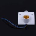 New E27 LED Bulb Holder Infrared Motion Sensor PIR Holder Automatic Light Holder Switch. 
