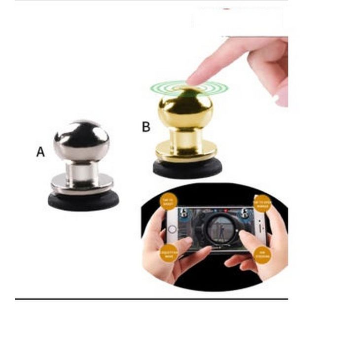Metal Joystick Trigger for Mobile Gaming Controller Fire Buttons L1 R1 for PUBG Gamers