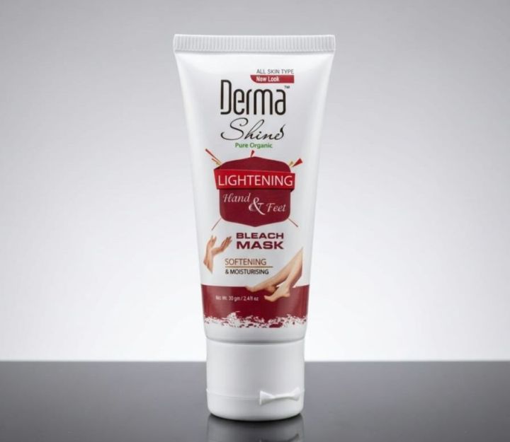 Derma Shine Hand & Foot Bleach Mask (All type of skin) 70 gm