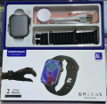 KW1 Max Smart Watch: 2.12" Full HD Display, Bluetooth Calling, Sports Tracking, Health Monitors, Wireless Charging. 
