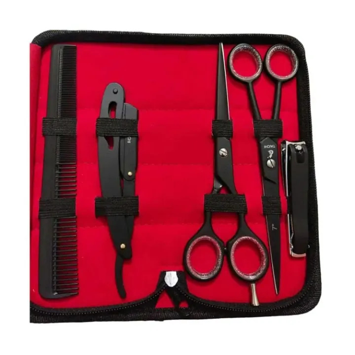 Complete%20Hair%20Cutting%20Experience%20Premium%20Quality%20Hairdressing%20Double%20Black%20Scissors%20Set%20for%20Barber%20Salons%20-%20Image%204