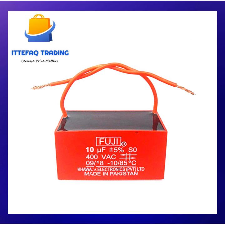 FUJI Capacitor 10 uF for Washing Machine High Quality