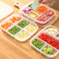 Food Storage Container Food Grade Freezer Organizer Sub-Packed Meat Container. 