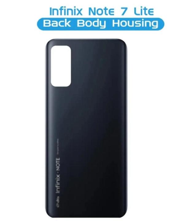 Infinix Note 7 Lite Back Battery Cover Rear Door Housing Back Panel or Back Body For Infinix Note 7 Lite