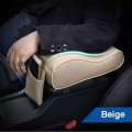 Car  Console Armrest cushion Beige. 