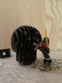 Khopari Skull Projector LED Spotlight 2 Colors Fog Light For Motorbike Car Jeep - 3 Wires. 