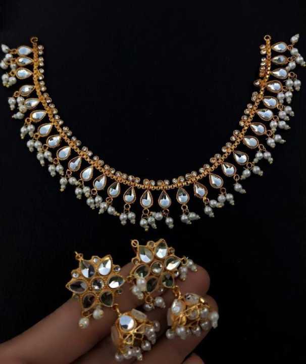 Kundan%20Excellence:%20Choukar%20Set%20with%20Jhumki%20Neckless%20in%20Available%20in%20%2003%20Colors%20(Golden,%20Multi,%20and%20Silver)%20Variations%20-%20Image%202