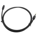 1m 3ft Toslink to Mini Plug 3.5mm Digital Optical SPDIF Cable Plated. 