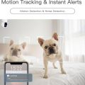 LAXIHUB 360° Coverage Pan Tilt Home Security Camera, 1080p Full HD Indoor Camera with Night Vision & Two-Way Audio, Smart Baby Monitor, Pet Camera with Phone App, Motion Sound Detection. 