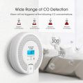 X-Sense Carbon Monoxidè Alarm Detector 10-Year Life, Replaceable Battery Operated CO Alarm Detector with Digital Display, Conforms to EN 50291 Standard, CO03D. 