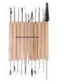 11 pcs Clay Tool Set Pottery Clay Sculpture Carving Tool Set for clay polymer ceramics. 