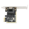 PCI Express 1X Card Gigabit 10 100 1000Mbps RJ45 LAN Ethernet Adapter. 