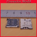 2pcs/ new For Xperia L L35 L35 C6503 L35 Sim Card ray S Soet Adapters Sim Card reader mro usb connector. 