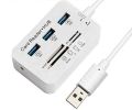 USB HUB 3.0 Multi Splitter Port Sd Card Reader For Macbook Pro Computer Pc Laptop Accessories Usb 3.1 C Hub With Power Adapter. 