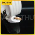 ORIGINAL REALME_ 5A SuperVOOC 65W Flash Cable Type C USB Rapid Cable Data 1M 1 Meter Cable Super Quick Charge Cable. 