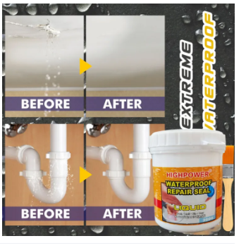 Multi-Purpose Waterproof Anti-Leakage Glue,Super Strong Bonding Glue, Anti-Leaking Sealant,Roof Sealant Waterproof,for Water Seepage Through Cracks,Window Sills,Wall,Roof