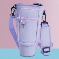 Stanley Tumbler Carrying Bag with Adjustable Strap | Durable Travel Cup Holder for 40oz Quencher Tumblers | Crossbody & Shoulder Bottle Bag with Pocket for Phone & Essentials. 
