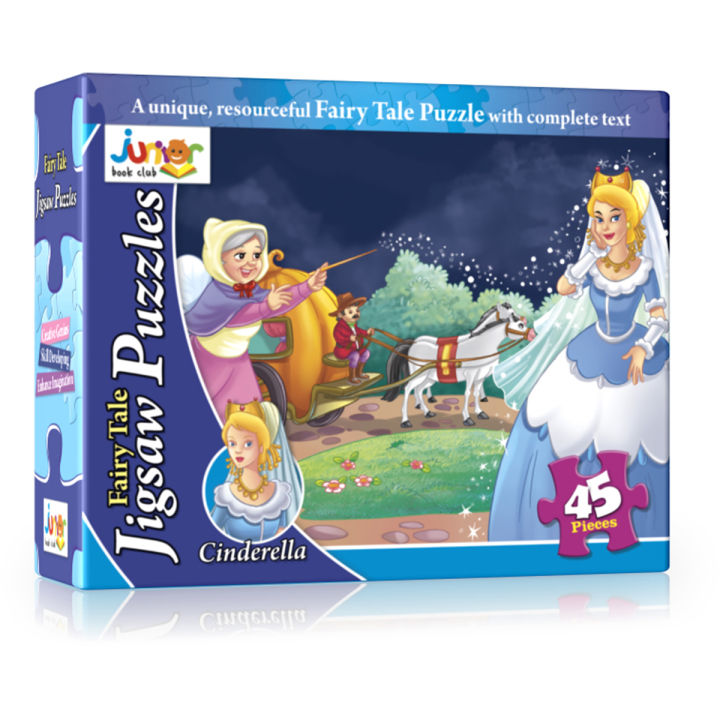 Fairy Tale Jigsaw Puzzle Box Card Puzzle CINDERELLA