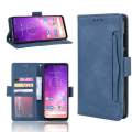 For Motorola One Vision Wallet Case Magnetic Book Flip Cover with Removable Credit Card Holder. 