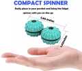 Fidget Ball Stress Relief Toy, Anti-Anxiety Fidget Spinner Hand Toys with Massage Function, Finger Spinner Rotation Ball for Men Adults Relieving Stress Boredom ADHD Autism - KidzKlub. 