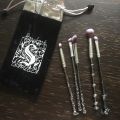 Harry Potter Metal Eye Makeup Brush With Pouch. 