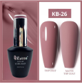 KWEEN PRO 15ML Gel Polish Nude Pink pastel Color Series Nail Art DIY Semi Permanent Soak Off UV Gel Manicure Polish Varnish Fine quality Professional Gel polish. 
