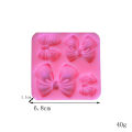 Resin Cute knot bow mold Cute Fondant Soft silicone Silicone Soft Fondant candy for Pastry Kitchen Baking Candy making Art and. 