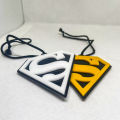 3D Super Man Logo Bike Car Hanging Pendent Accessories Car Rear Mirror & Bike Handle Hanging Pendent Decoration Accessories. 
