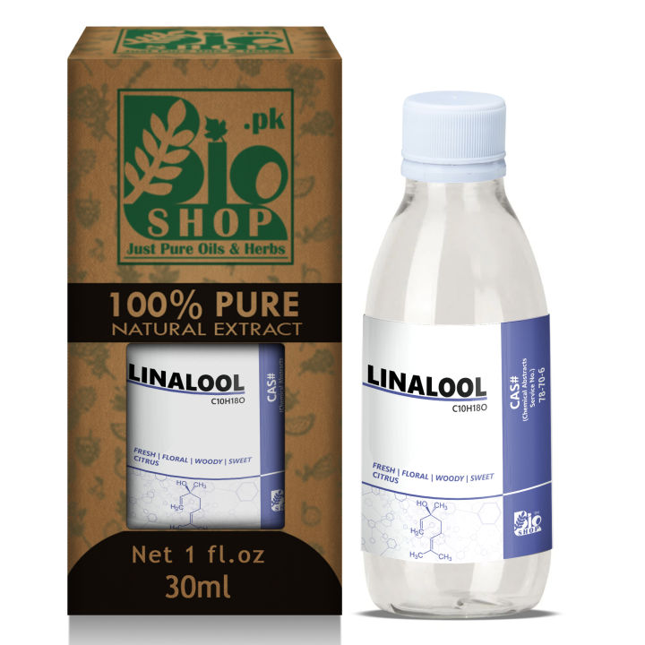 Linalool Aroma Chemical Ingredients for Perfumers 100% Pure