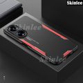 Phone case For OPPO A78 Back cover Heat Dissipation and Anti Drop Aluminum Alloy Back Panel Decorative Strip For OPPO A78 4G Cover cases. 